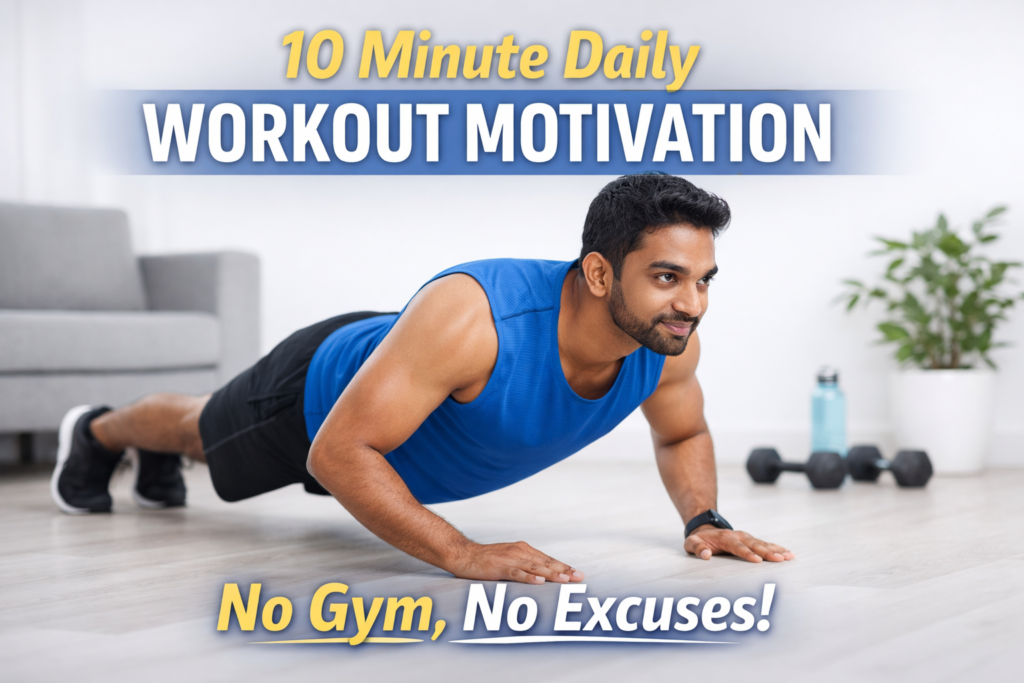 10 Minute Daily Workout Motivation