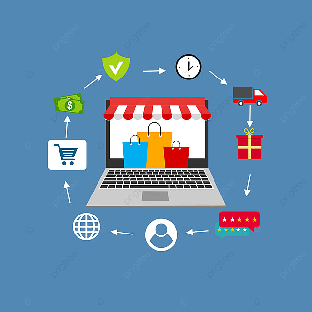 Digital product creation concept showing laptop selling ebook, online course and templates for passive income.