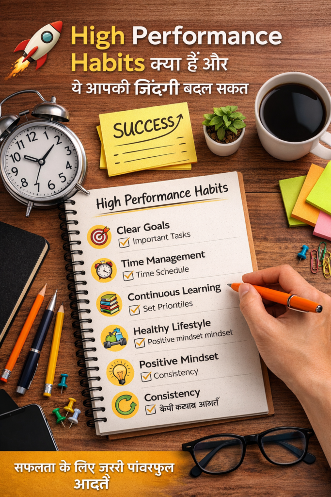 High Performance Habits