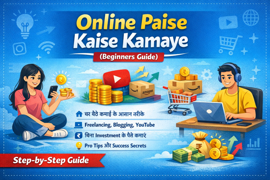 Online Paise Kaise Kamaye