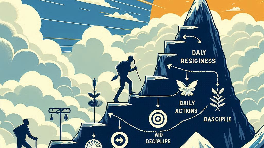 Relevant goal – aligning goals with purpose priorities and success illustration picture.