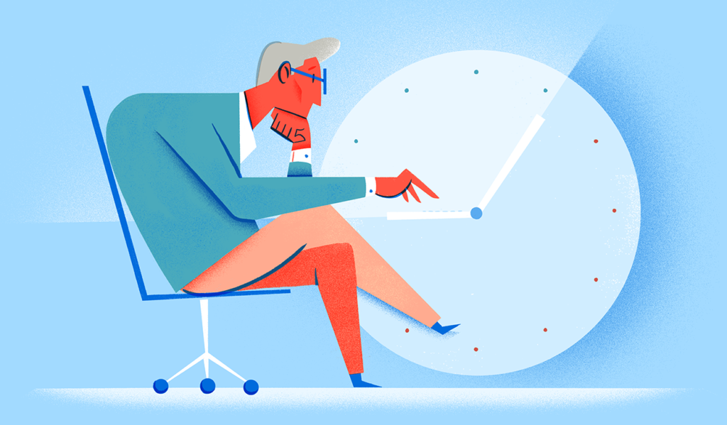 Consistency problems – procrastination distraction lack of discipline illustration picture.